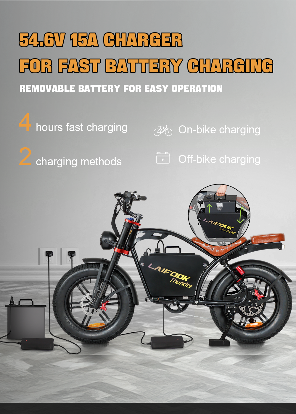 LAIFOOK Thunder Black Ebike